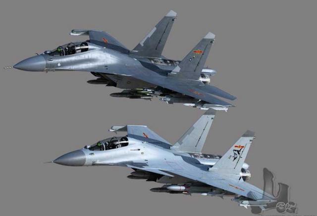 殲-16戰(zhàn)機(jī)圖片，探索中國(guó)新一代空中力量的璀璨明珠，殲-16戰(zhàn)機(jī)風(fēng)采，中國(guó)新一代空中力量的璀璨明珠圖片展示