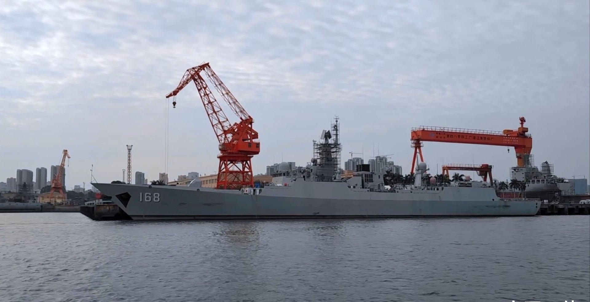 改裝后的168廣州艦，展現(xiàn)強大實力與未來展望，改裝后的廣州艦展現(xiàn)強大實力與未來展望，新一代戰(zhàn)艦引領(lǐng)未來海戰(zhàn)新篇章