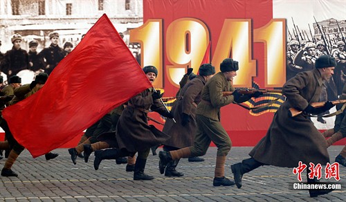 紅場閱兵1941，歷史的壯麗瞬間，紅場閱兵1941，歷史的壯麗瞬間回顧