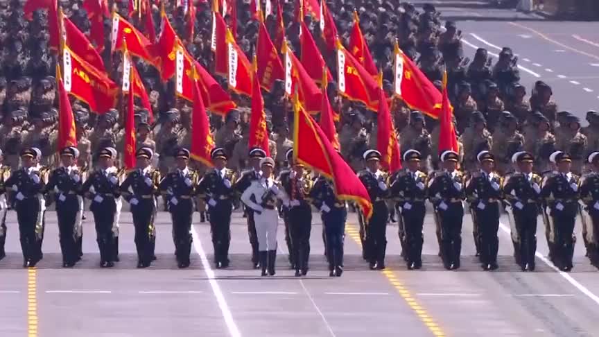 三軍儀仗隊(duì)檢閱視頻，榮耀與力量的展現(xiàn)，三軍儀仗隊(duì)檢閱視頻，榮耀與力量的盛大展示