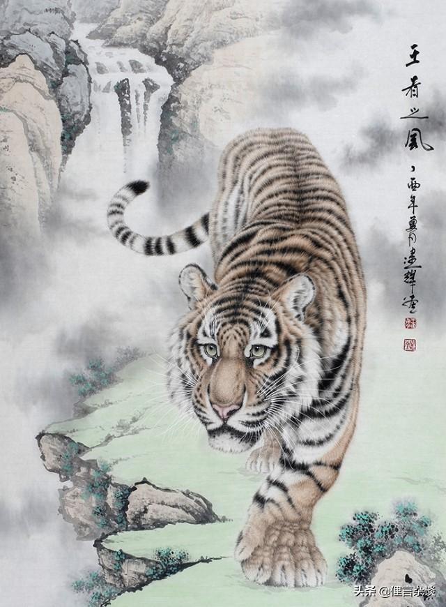 猛虎下山王中王，一生肖傳奇，猛虎下山，生肖傳奇之王中王
