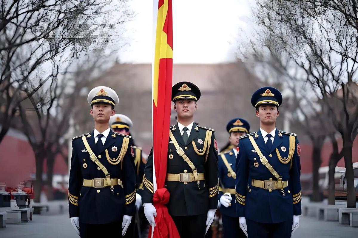 儀仗隊高清圖片，展現(xiàn)風采與榮耀的瞬間，儀仗隊風采與榮耀的瞬間高清圖片展