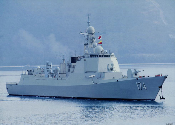探索中國海軍新力量，052D驅(qū)逐艦高清圖片展示，中國海軍新力量揭秘，052D驅(qū)逐艦高清圖片展示