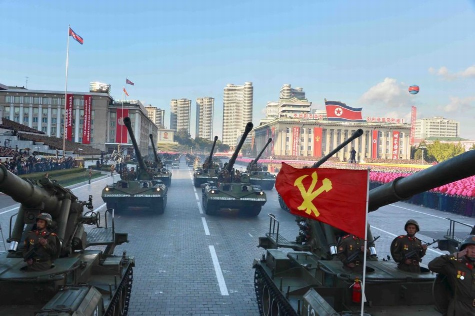 朝鮮閱兵
