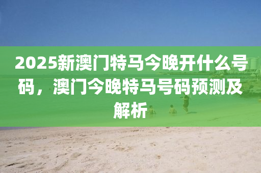 澳門今晚彩票特馬預(yù)測(cè)與解讀，展望未來的彩票趨勢(shì)（2023年視角），澳門彩票特馬預(yù)測(cè)與解讀，展望未來的彩票趨勢(shì)（2023年視角分析）